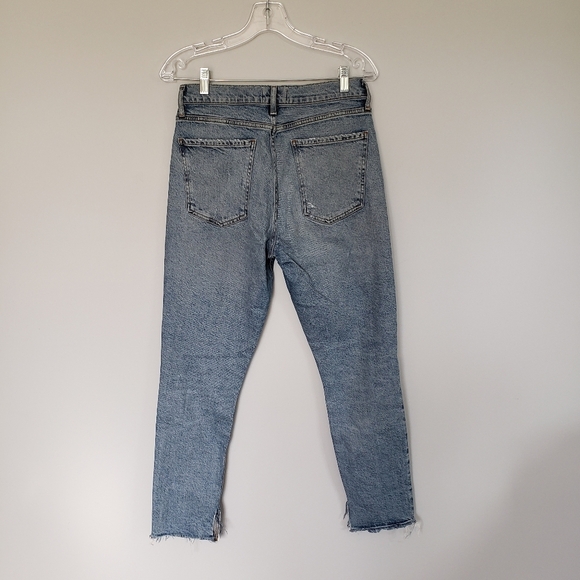 Agolde Nico High Rise Slim Striaght Jeans Sz 28 - Picture 7 of 8